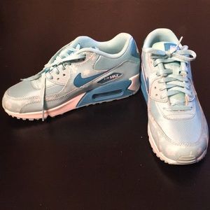 Kids Frozen Turquoise Air Max with Glitter Laces